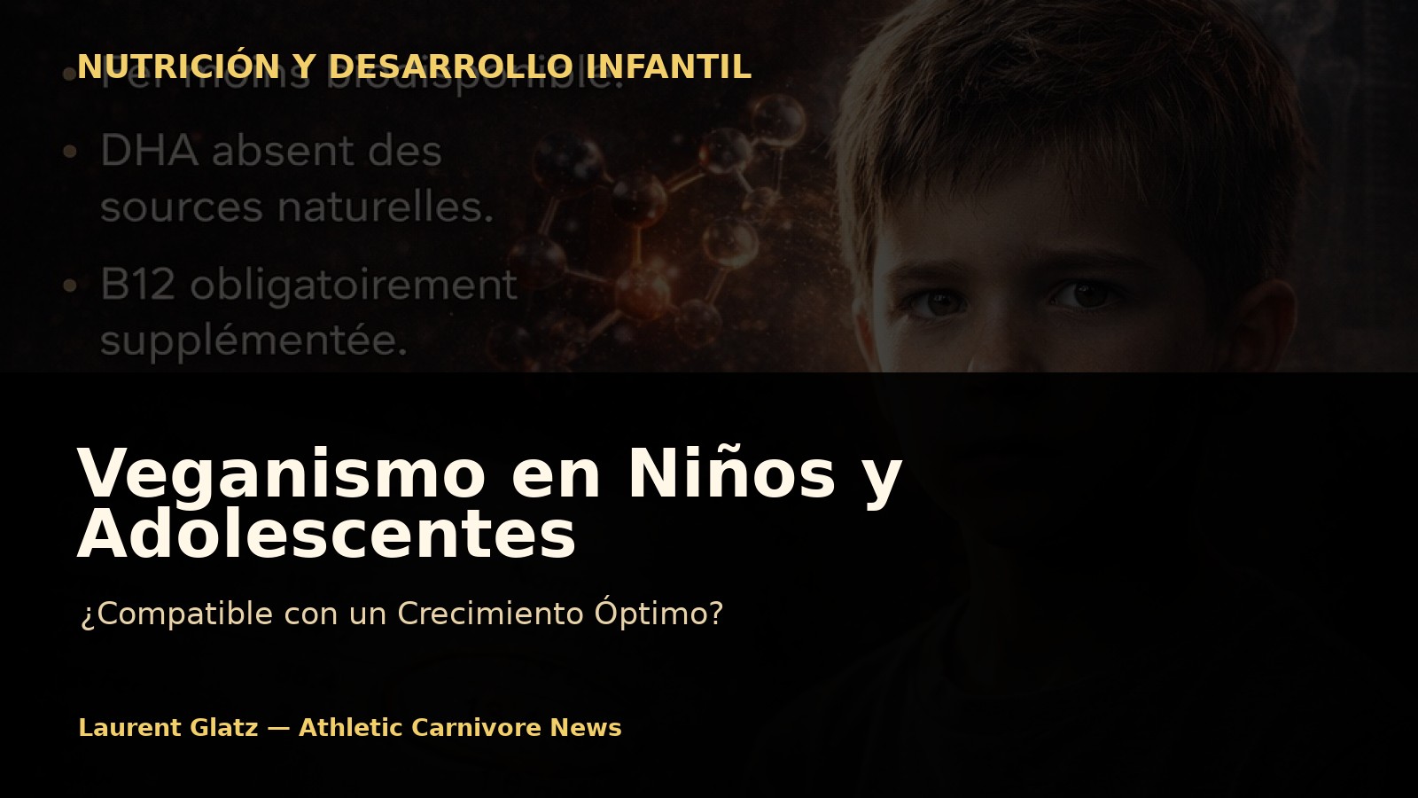 Niños y adolescentes: ¿es compatible el veganismo estricto con un crecimiento óptimo?