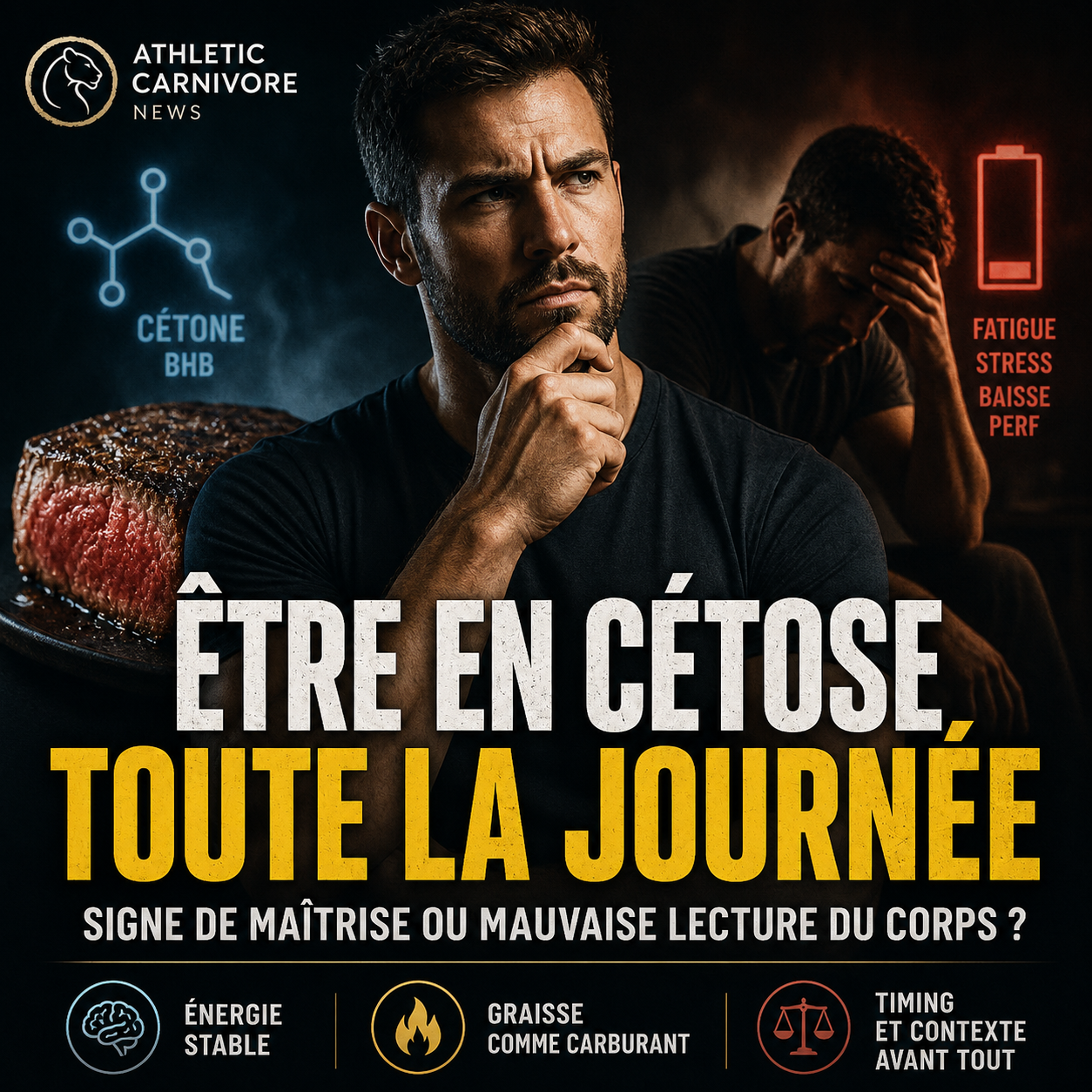 Être en cétose toute la journée : maîtrise ou piège métabolique ?