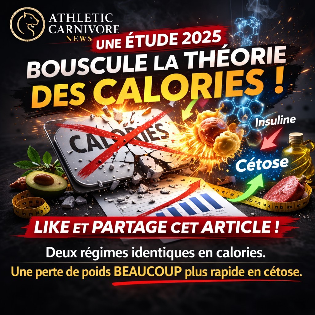 L’étude clinique qui remet en cause la théorie des calories