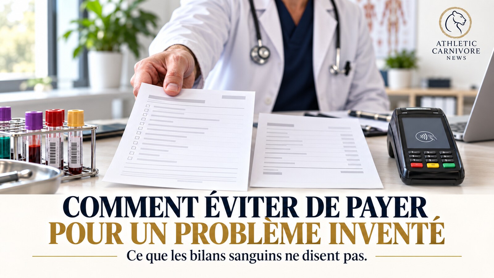 Comment éviter de payer pour un problème inventé par des bilans sanguins