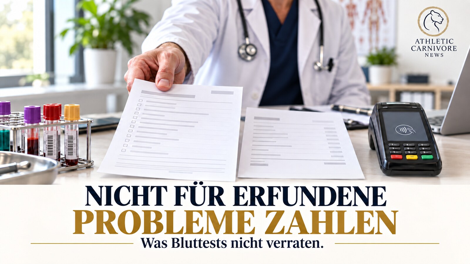 Wie Sie vermeiden, für erfundene Probleme bei Bluttests zu zahlen
