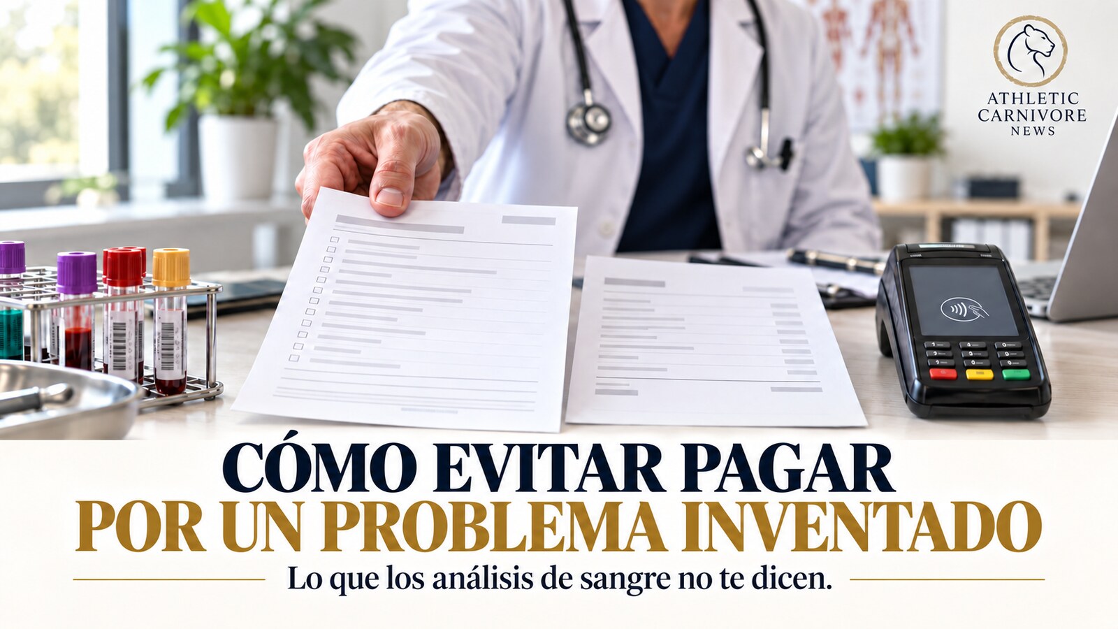 Cómo evitar pagar por un problema inventado con análisis de sangre