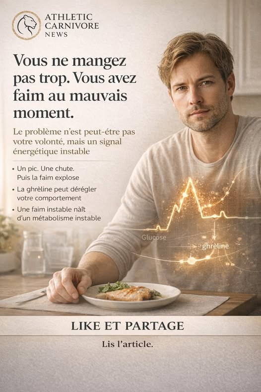 Vous ne mangez pas trop : vous avez faim au mauvais moment