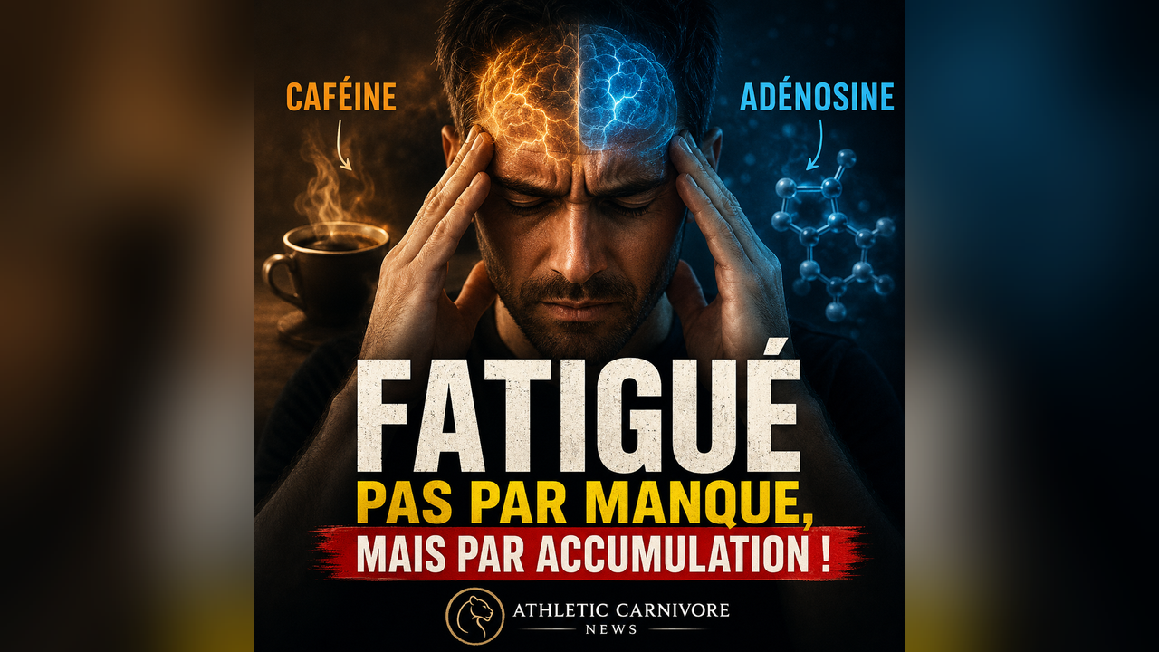 Fatigue et adénosine : comprendre ce que ton corps accumule vraiment