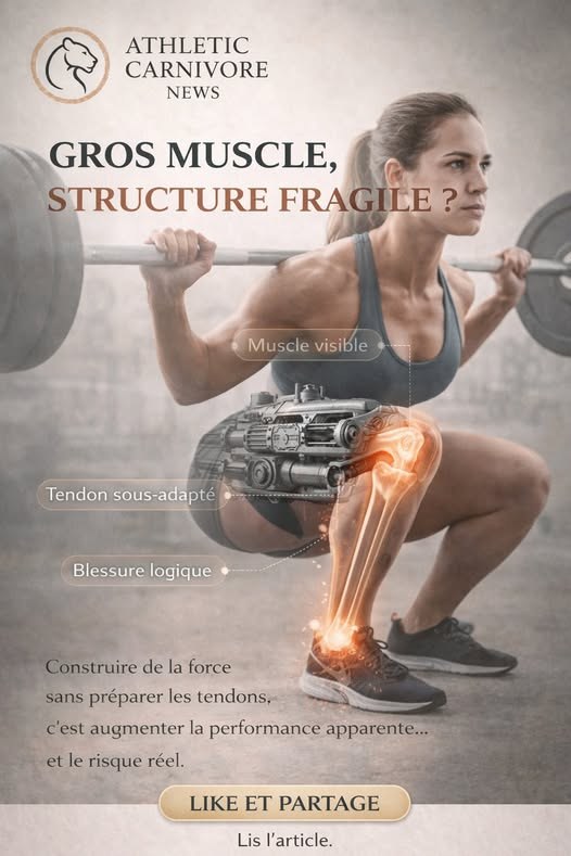 Force maximale : le tendon compte plus que le muscle visible