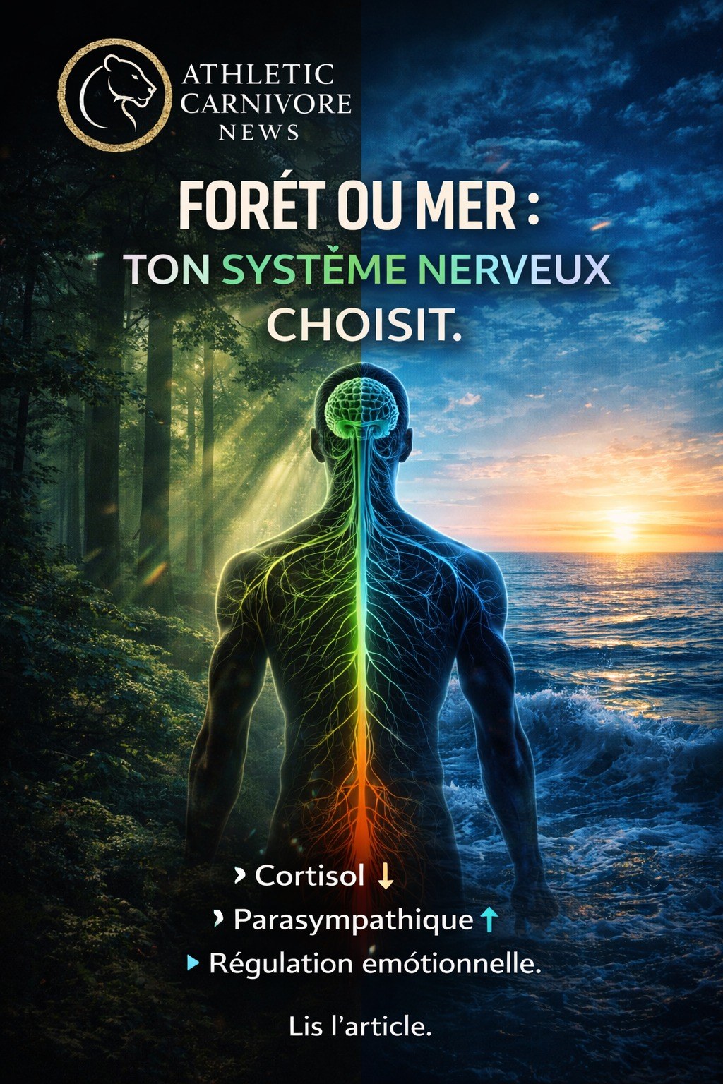 Forêt ou mer : ton système nerveux ne réagit pas pareil