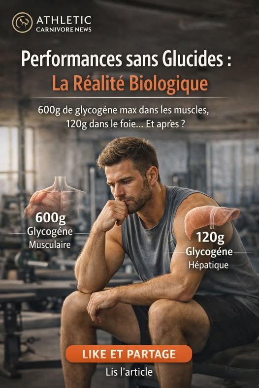 Glycogène, carnivore, cétogène : la limite biologique que personne ne veut regarder