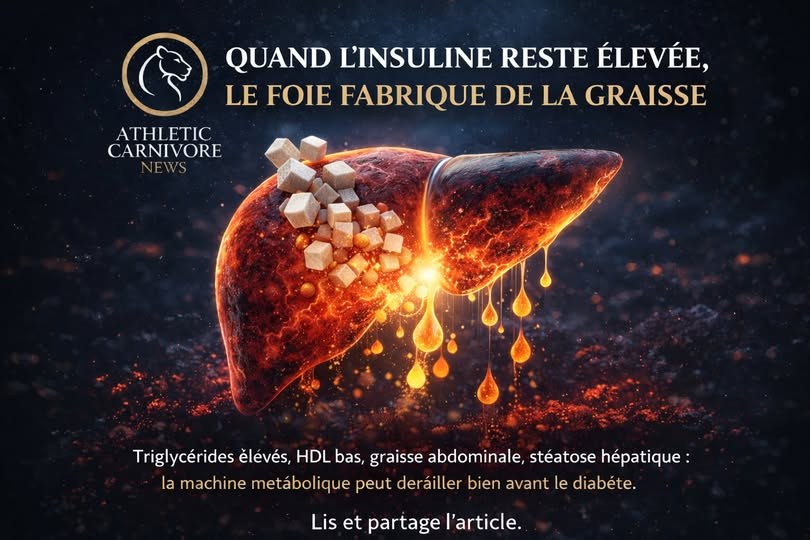 Hyperinsulinémie : quand l’insuline reste élevée, le corps se verrouille