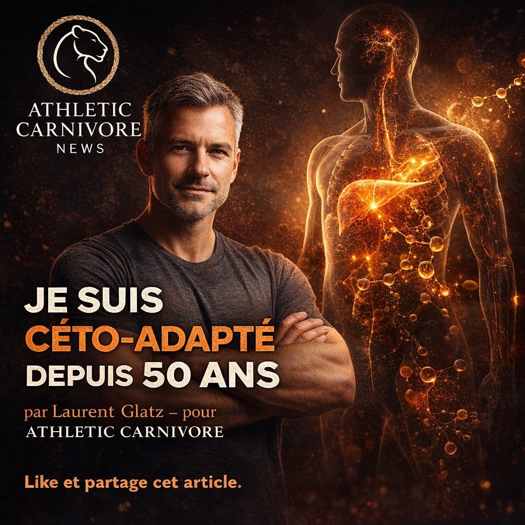 Je suis céto-adapté depuis 50 ans