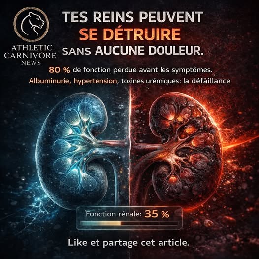 Les reins, l’organe silencieux : comprendre les signaux tardifs d’une défaillance progressive