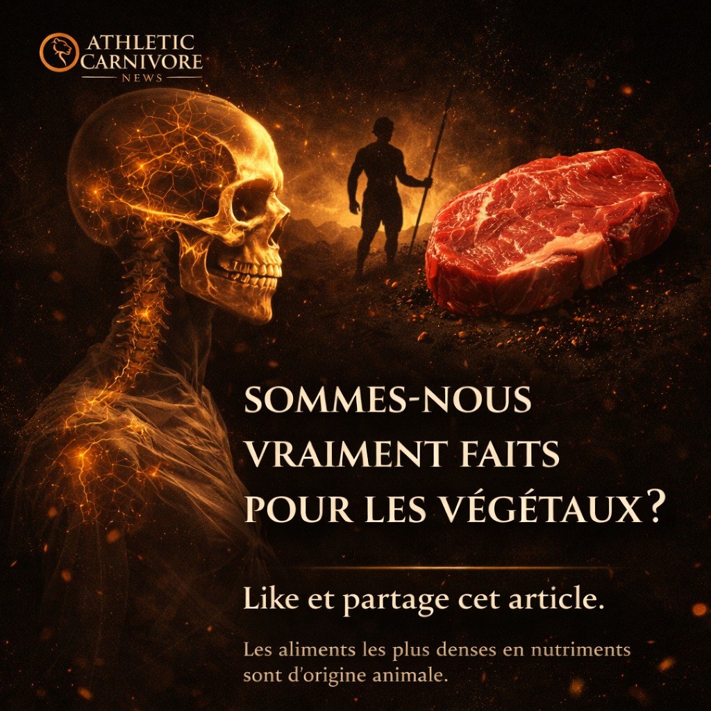 Et si manger uniquement des aliments animaux ne créait aucune carence ?