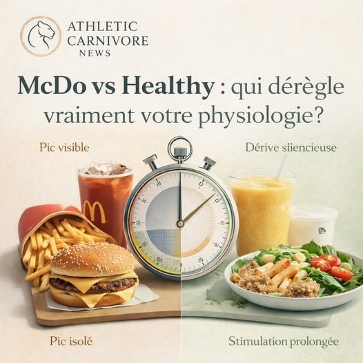 McDo vs Healthy : dissection biologique d’un faux bon choix à midi
