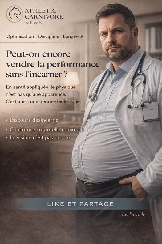 Médecin en surpoids et discours sur la performance : faut-il encore écouter sans regarder le résultat ?