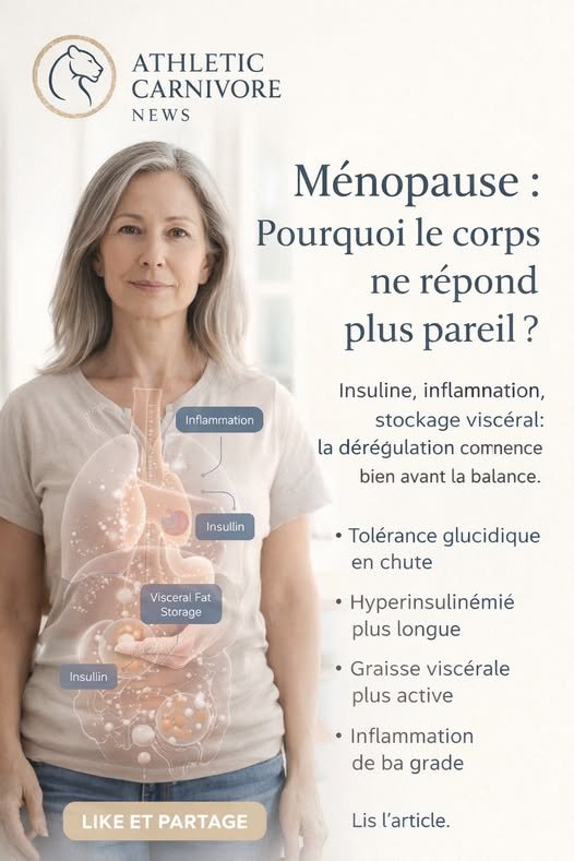 Ménopause : pourquoi le corps ne répond plus pareil