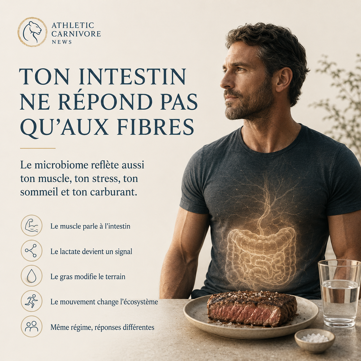 Le microbiome : un reflet de ton mode de vie, pas un simple jardin à nourrir
