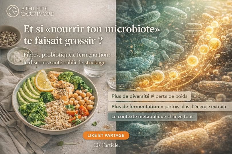 Microbiote : allié métabolique ou moteur caché de la prise de graisse ?