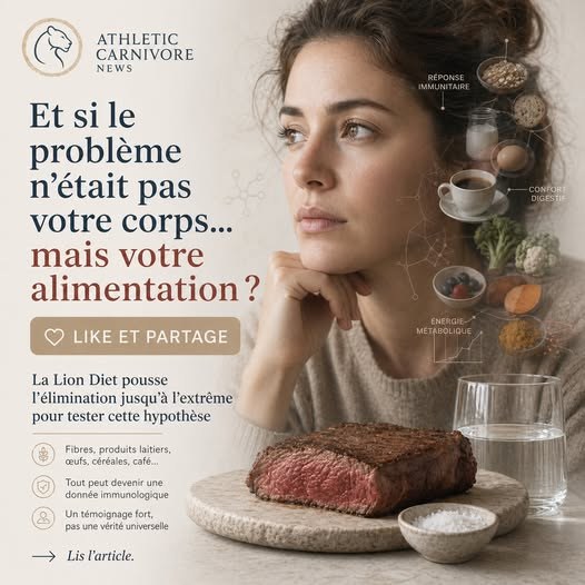 Mikhaila Peterson et la Lion Diet : quand l’élimination devient une hypothèse biologique radicale