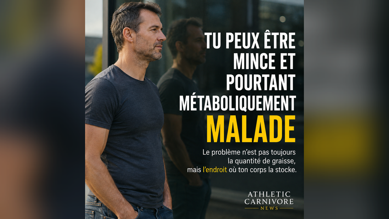 Mince mais métaboliquement malade : comprendre la graisse viscérale invisible
