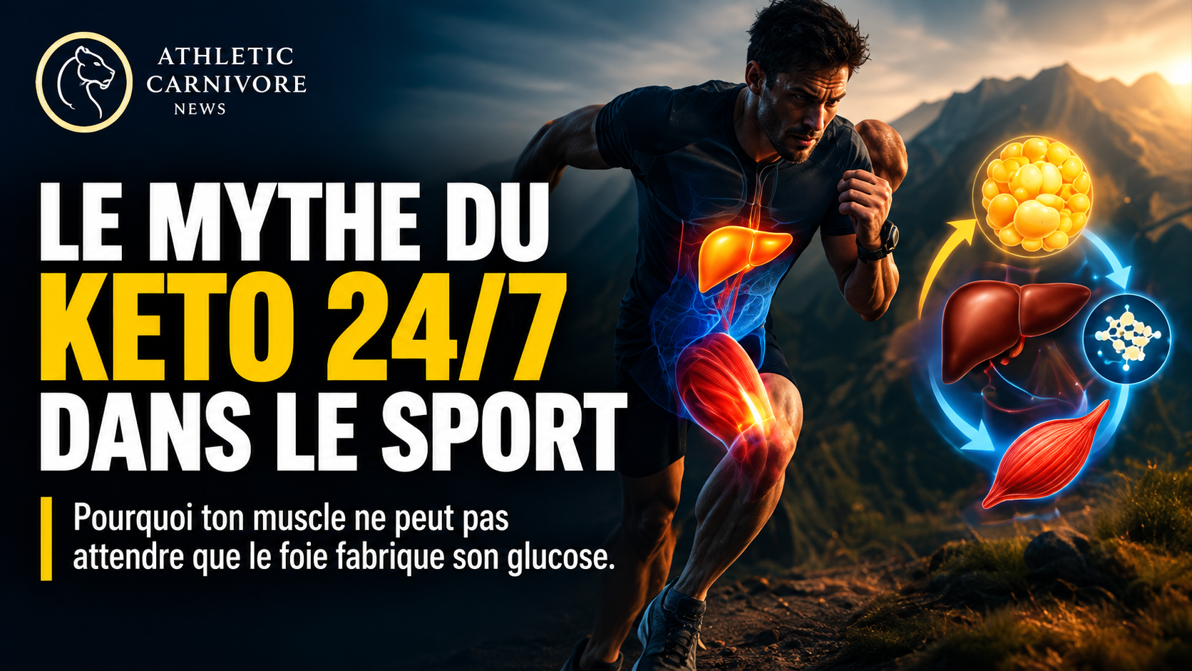 Le mythe du keto permanent en sport : comprendre la vraie physiologie musculaire