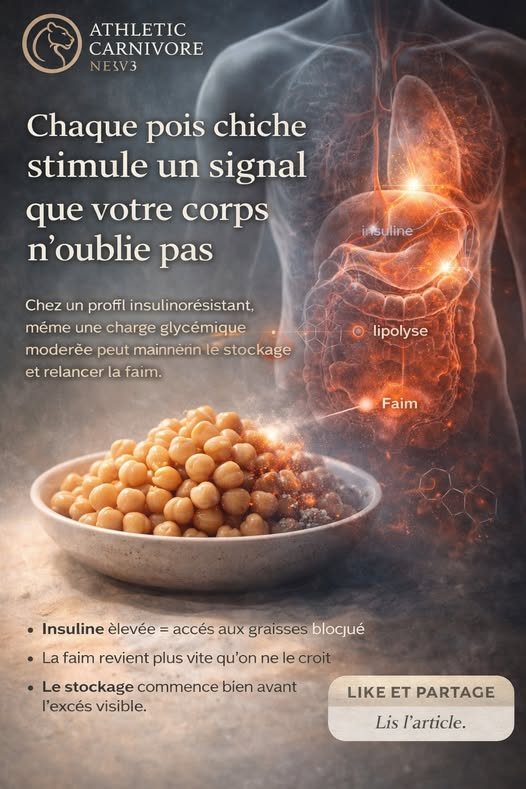 Les mythes du pois chiche : quand un aliment sain perturbe votre métabolisme
