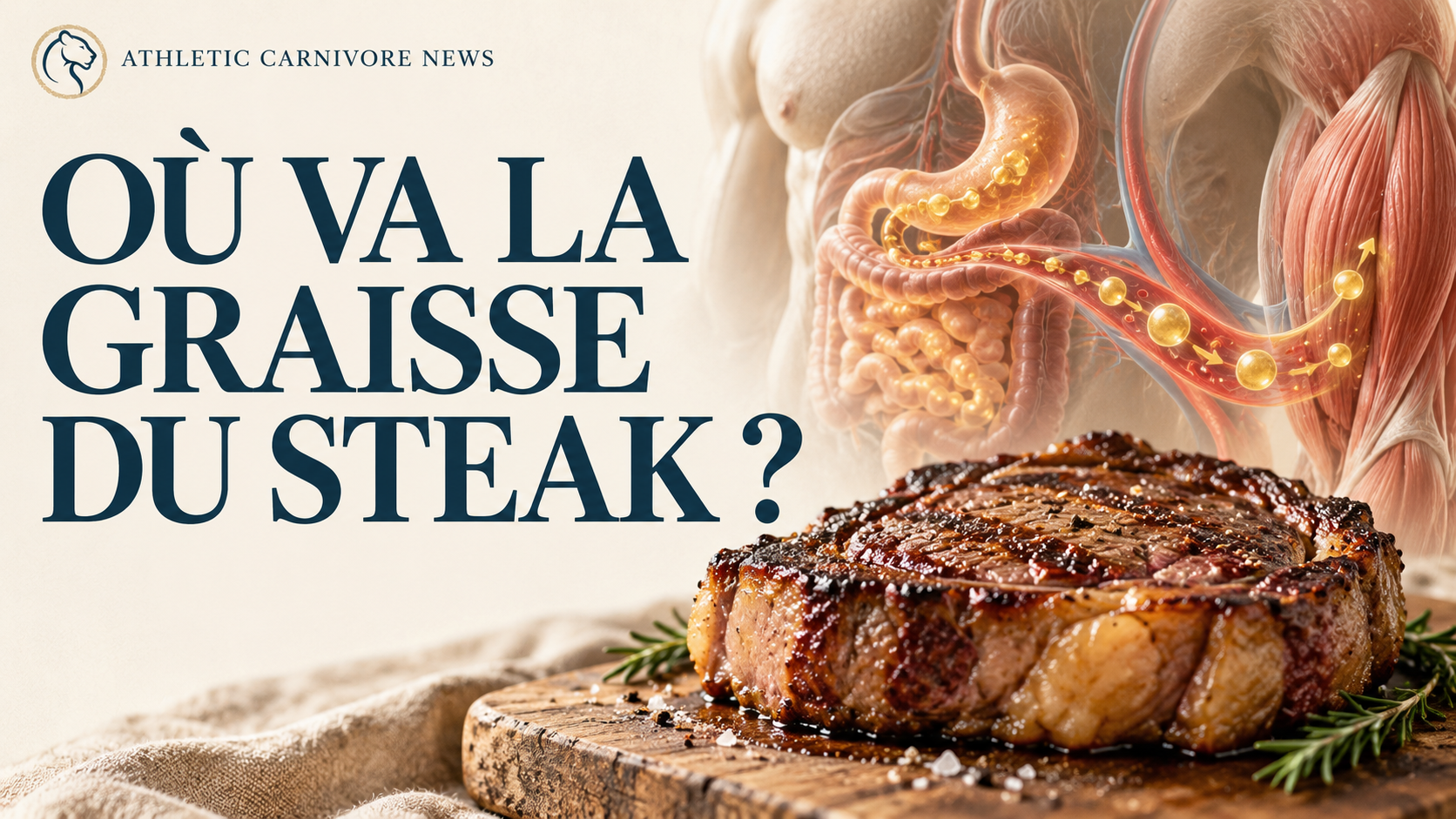 Où va vraiment la graisse de ton entrecôte ?