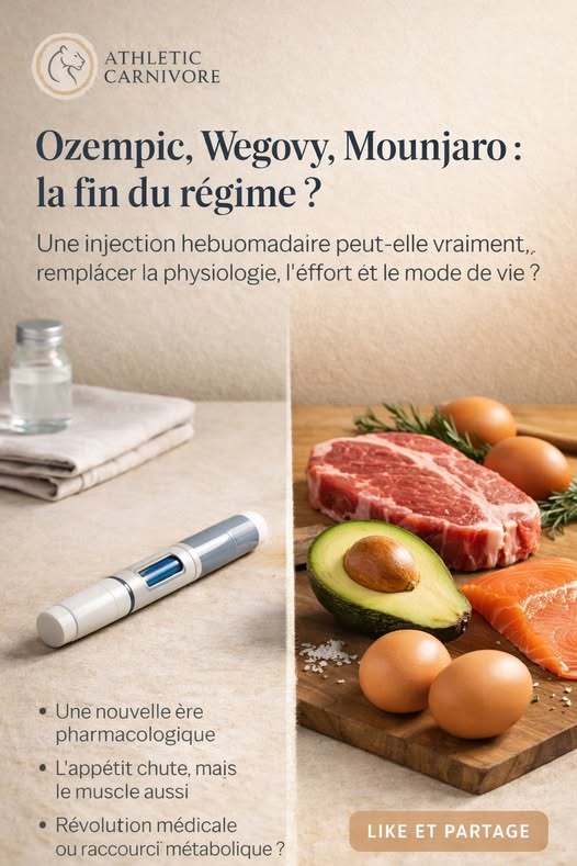 Ozempic, Wegovy, Mounjaro : la fin du régime ou le début d’une dépendance métabolique ?