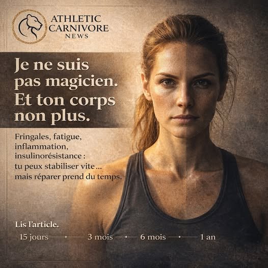 Je ne suis pas magicien. Et ton corps non plus.