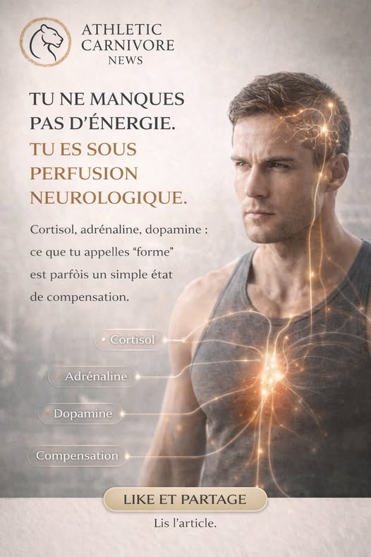 Tu ne manques pas d’énergie : tu vis peut-être sous perfusion neurologique