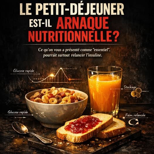 Le petit-déjeuner est peut-être le pire repas de votre journée