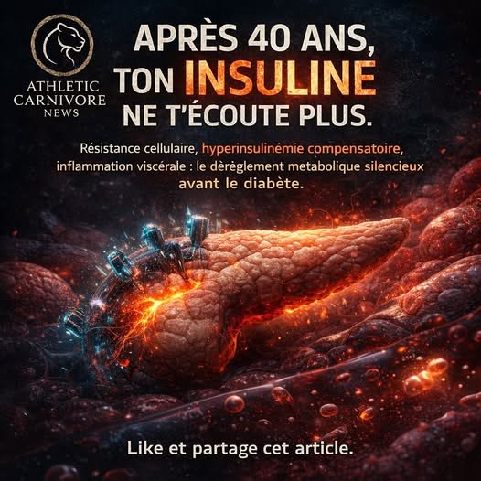 Pourquoi la résistance à l’insuline explose après 40 ans