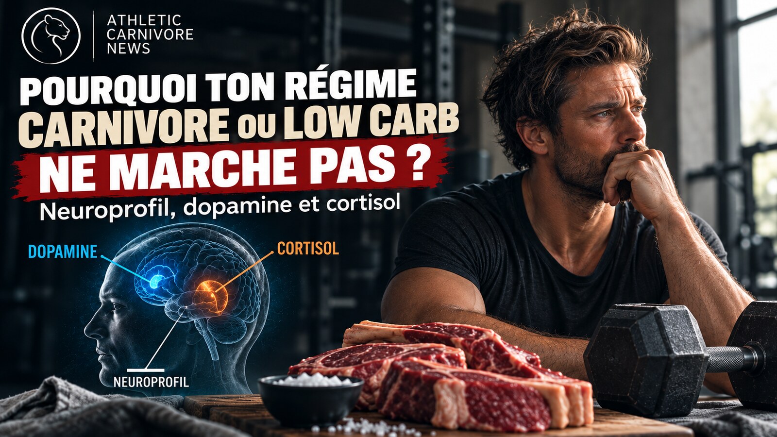 Pourquoi ton régime carnivore ou low carb peut ne pas marcher selon ton neuroprofil