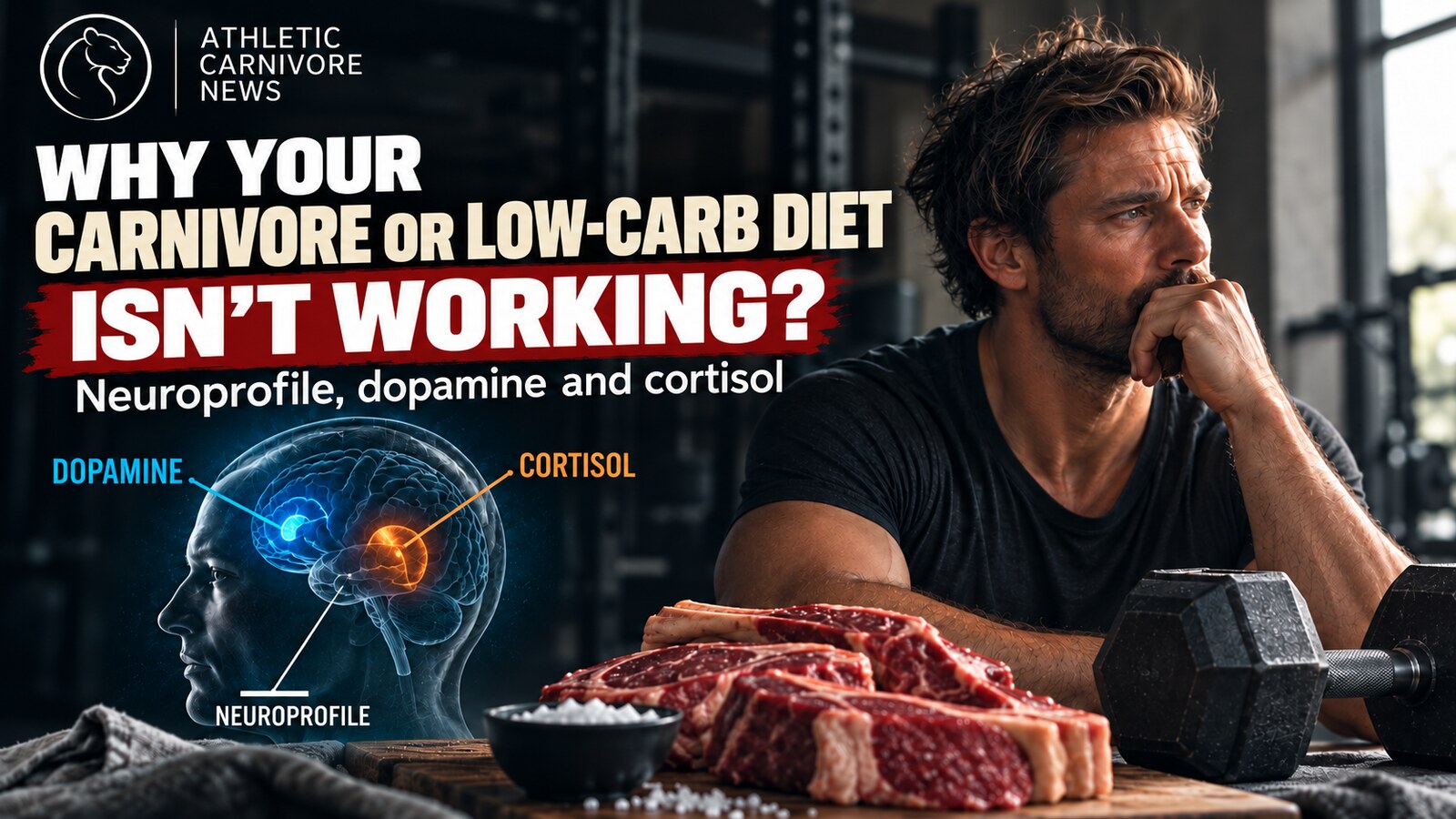 Why Your Carnivore or Low Carb Diet May Fail According to Your Neuroprofile