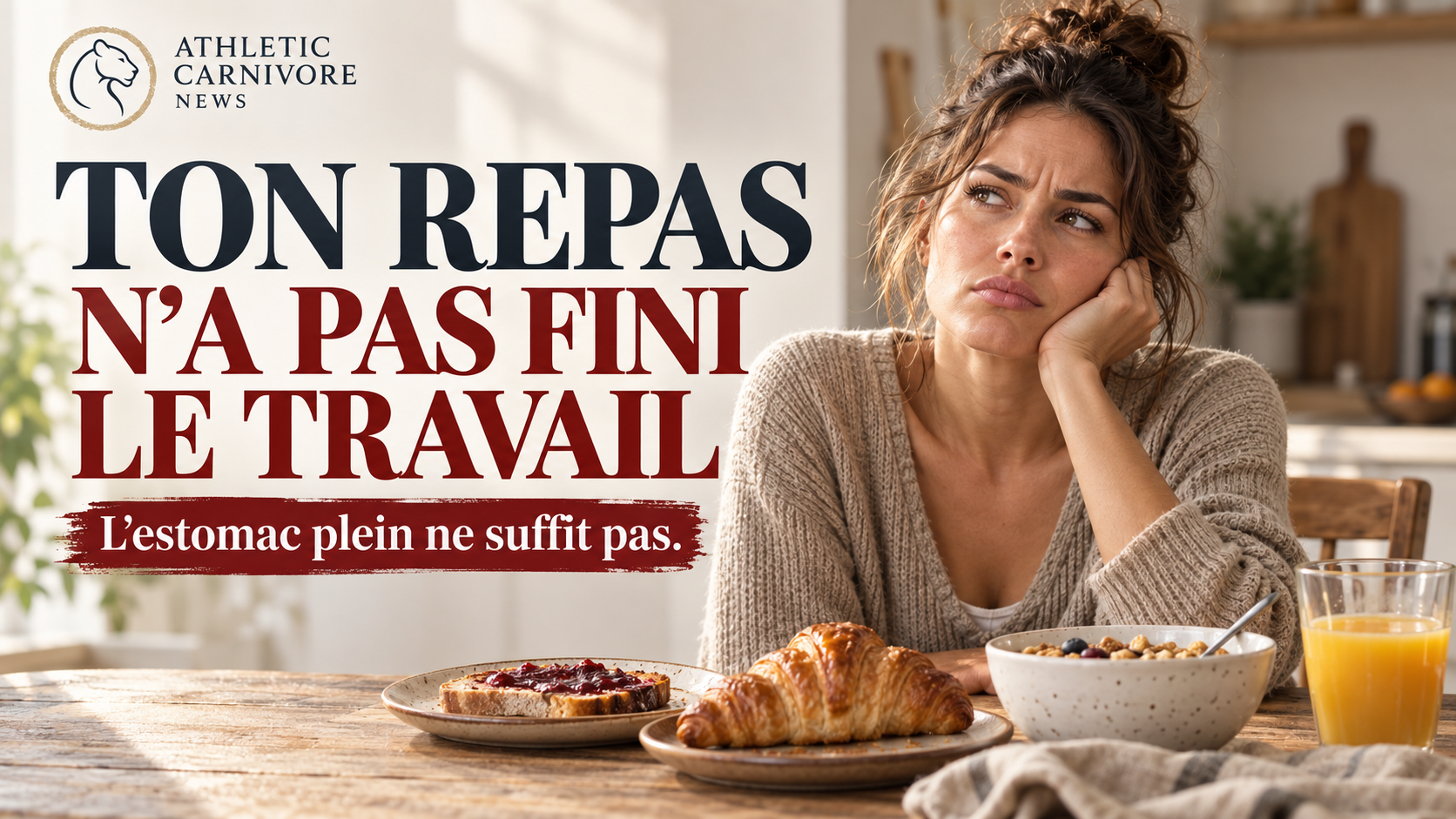 Pourquoi tu as toujours faim même après avoir mangé : comprendre la satiété