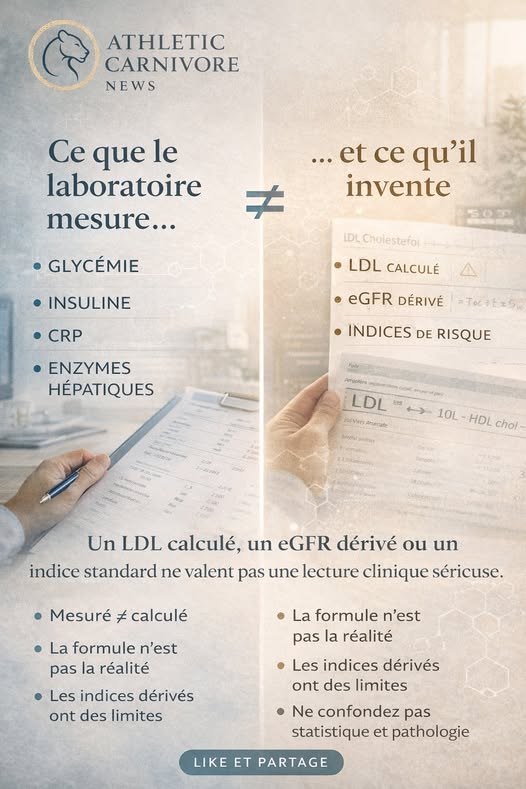 Ce qu’un carnivore ou un low carb doit vraiment contrôler sur sa prise de sang