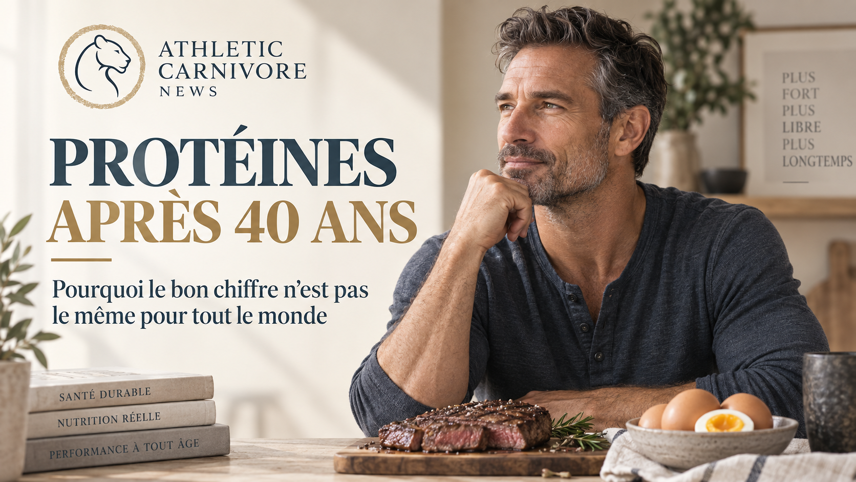 Protéines après 40 ans : adapter ses besoins pour préserver sa masse musculaire