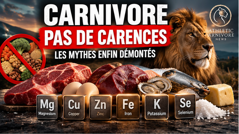 Régime carnivore et minéraux : démêler les idées reçues sur les carences