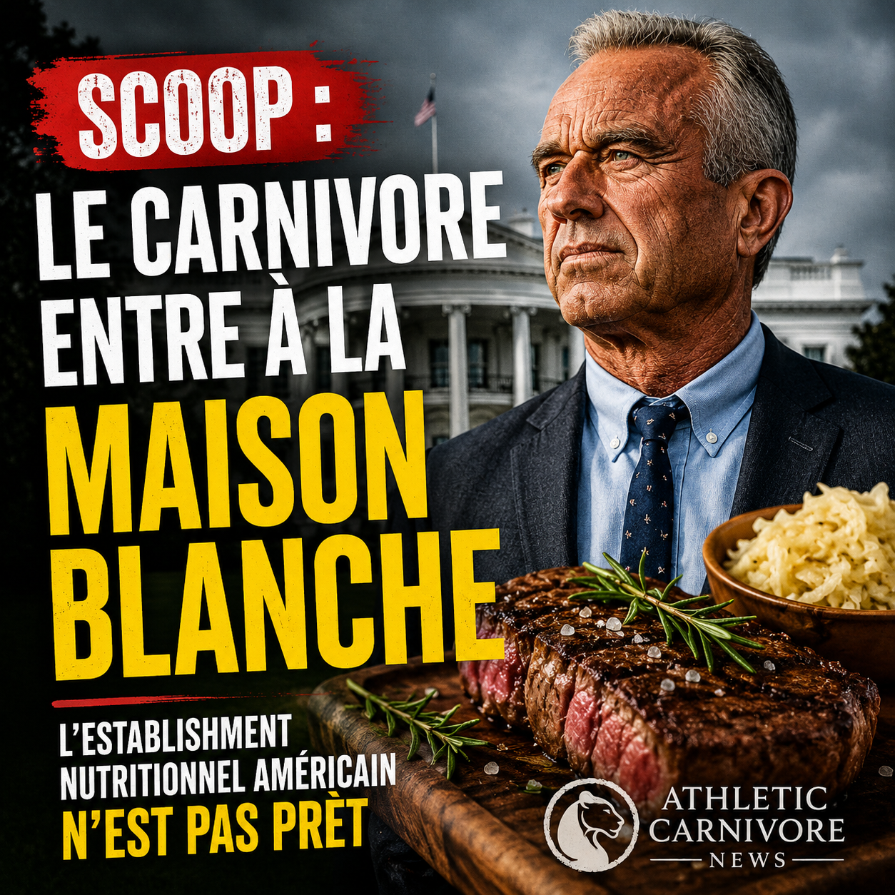 Le régime carnivore à la Maison Blanche : un tournant politique et individuel