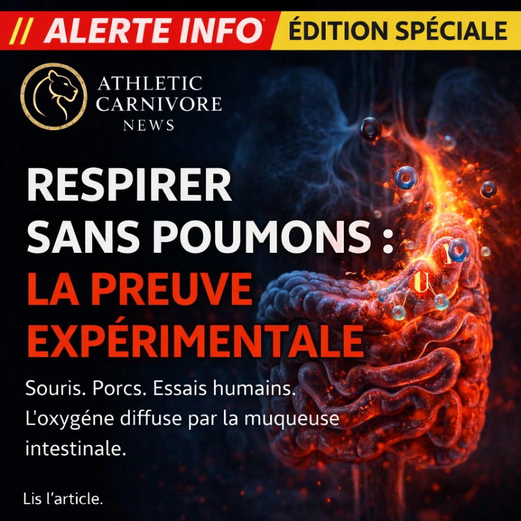 Respirer par l’intestin : quand la médecine repousse les frontières de l’oxygène