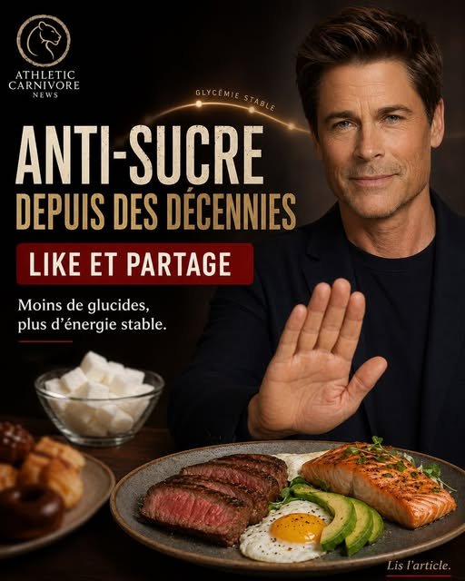 Rob Lowe : le low carb comme discipline de longévité, pas comme régime de tournage