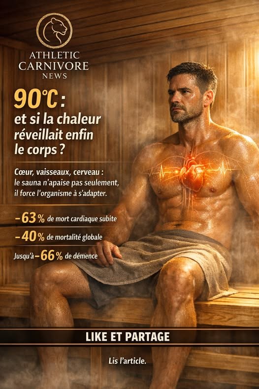 Sauna : la chaleur qui rappelle au corps qu’il est fait pour s’adapter
