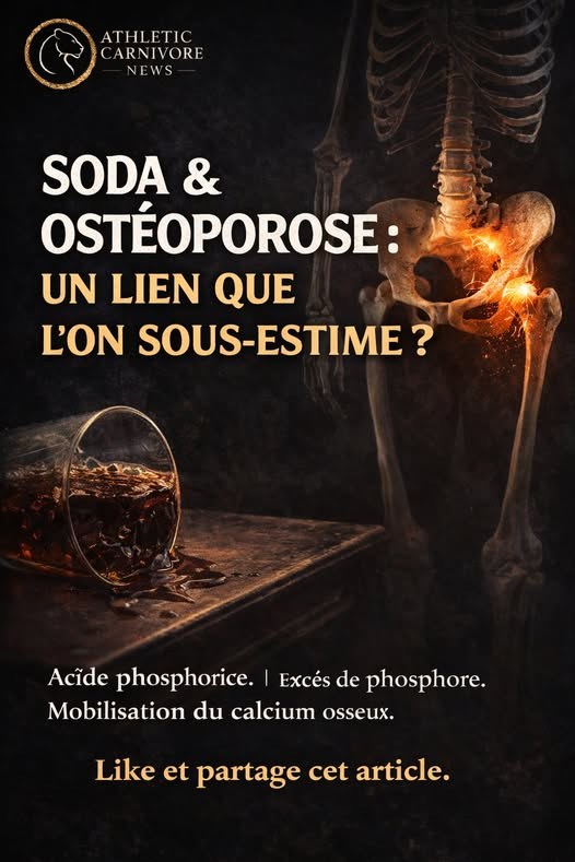 Soda et ostéoporose : la dette minérale invisible du cola