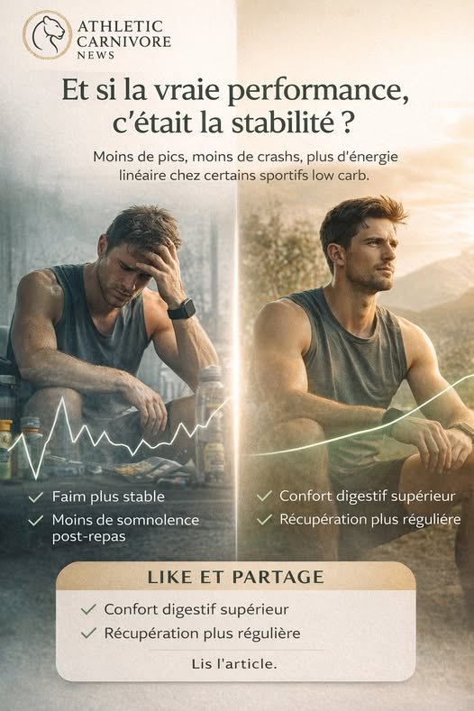 Sportifs low carb : ce qu’ils cherchent vraiment derrière la réduction des glucides