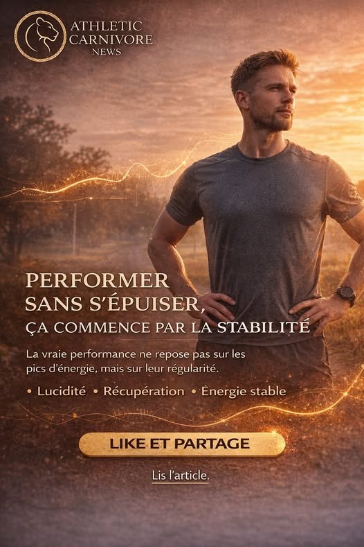 La plupart des sportifs ne manquent pas de motivation : ils manquent de stabilité métabolique