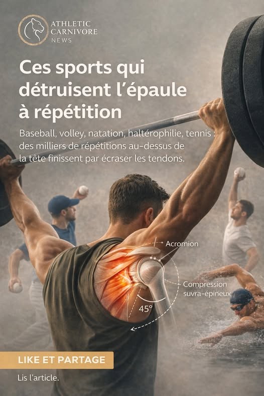 Ces sports qui détruisent l’épaule à répétition