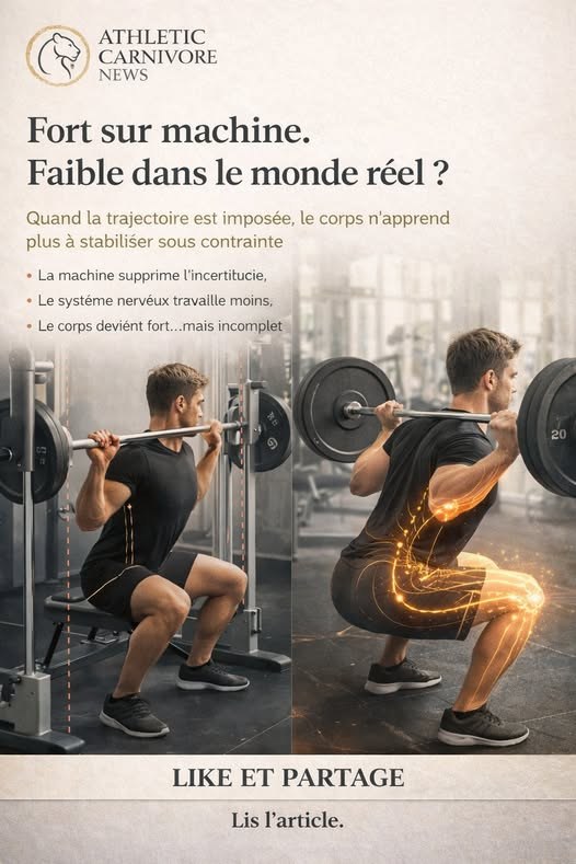 Squat libre ou Smith machine : fort sur machine, faible dans le monde réel ?