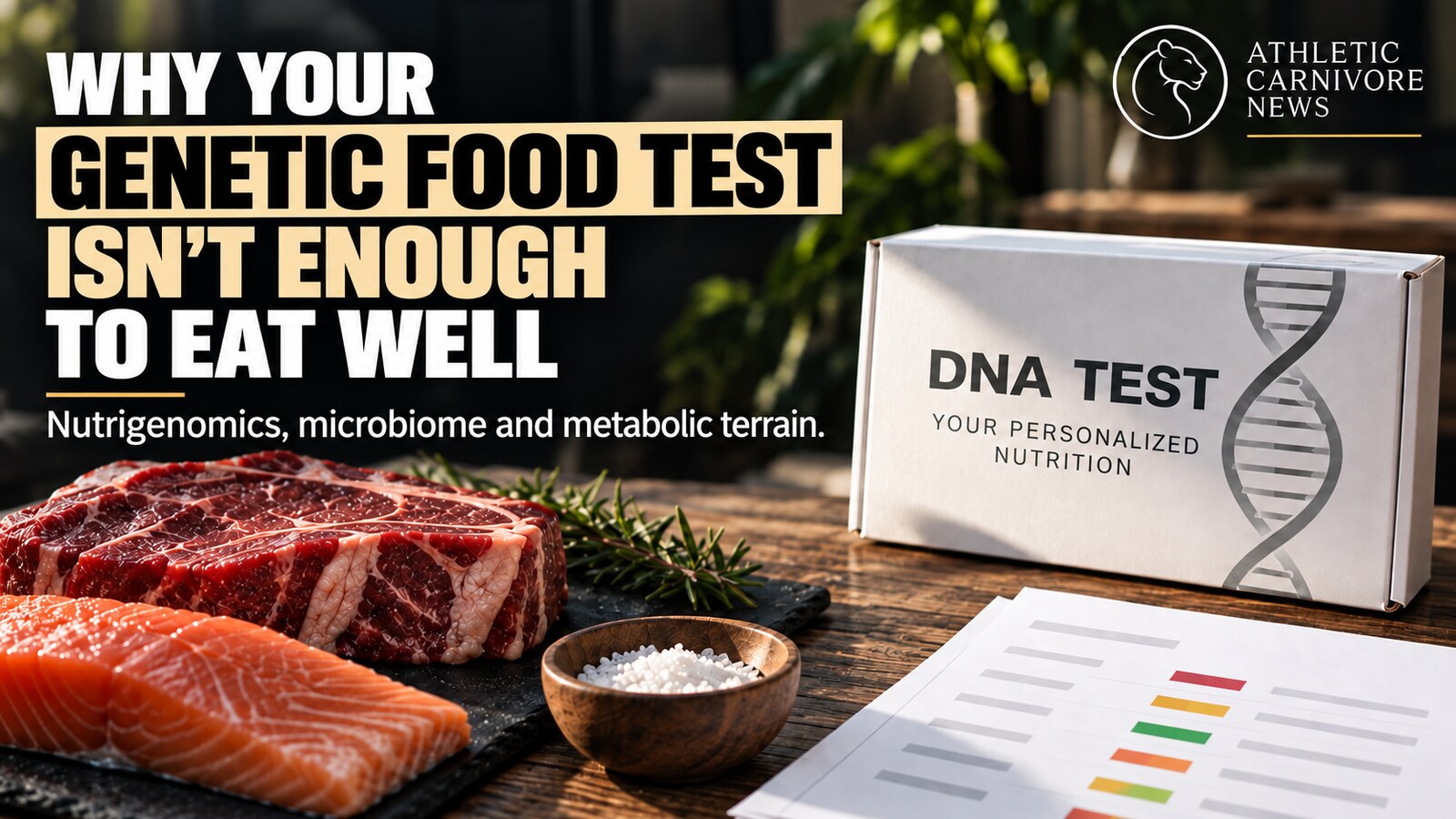 Why Your Genetic Food Test Isn’t Enough to Eat Well