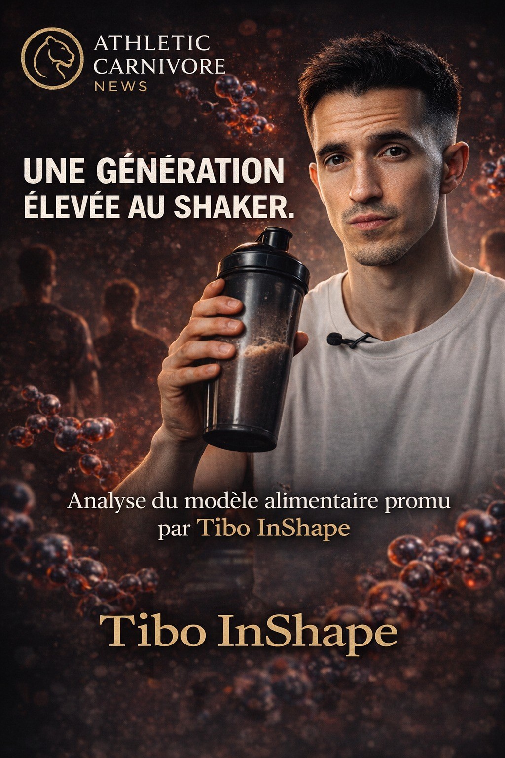 Tibo InShape : modèle alimentaire, marketing protéiné et influence sur une génération