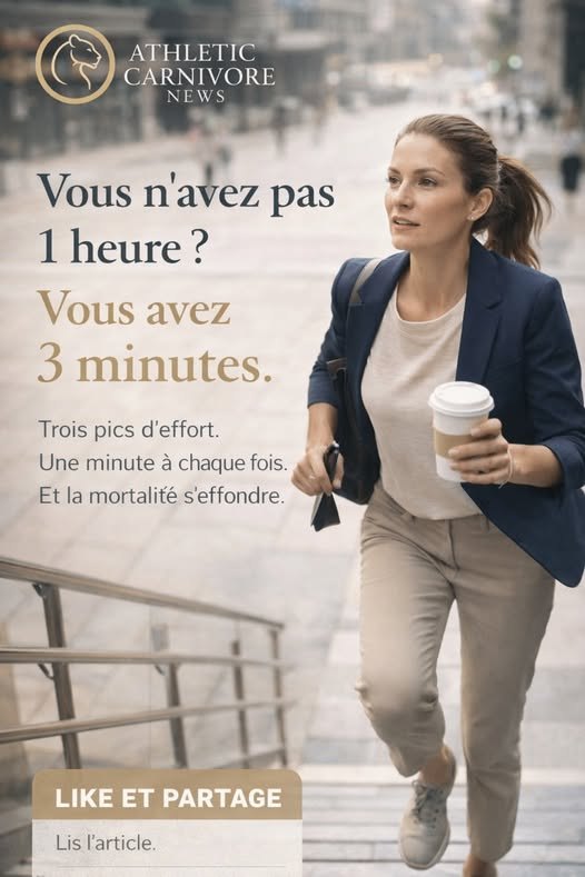 Trois minutes par jour : le signal court qui peut changer le vieillissement