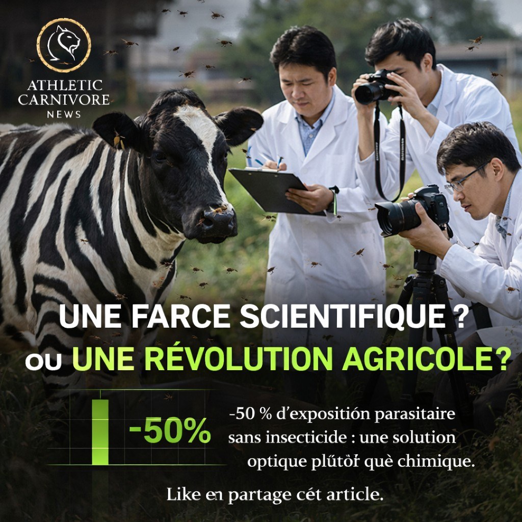 Des vaches peintes en zèbres : farce scientifique ou révolution agricole ?