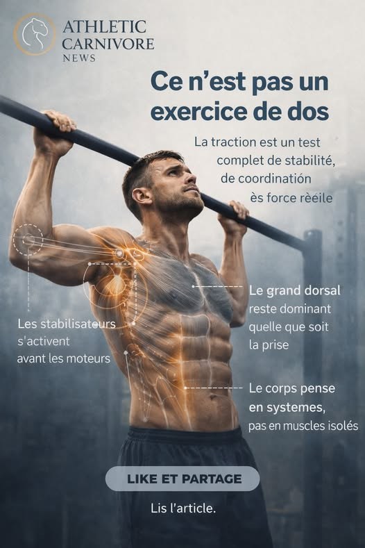 La vérité brutale sur les tractions : ce que votre corps fait vraiment quand vous tirez